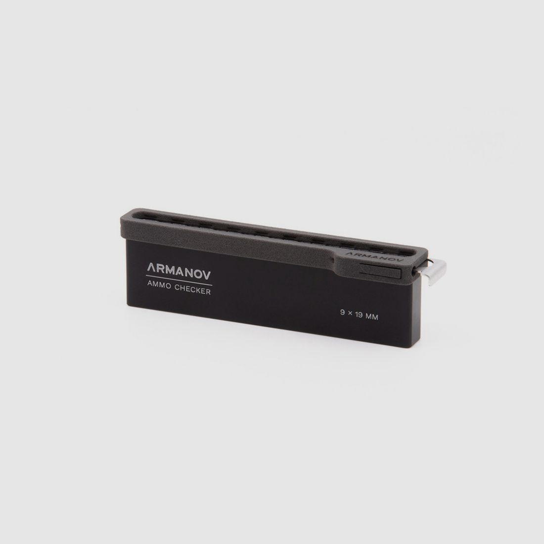 Armanov GB10RND Ammo Checker 10 Rnd with Quick Transfer Cover and OAL Checker, caliber: .45ACP, image 1 of 3