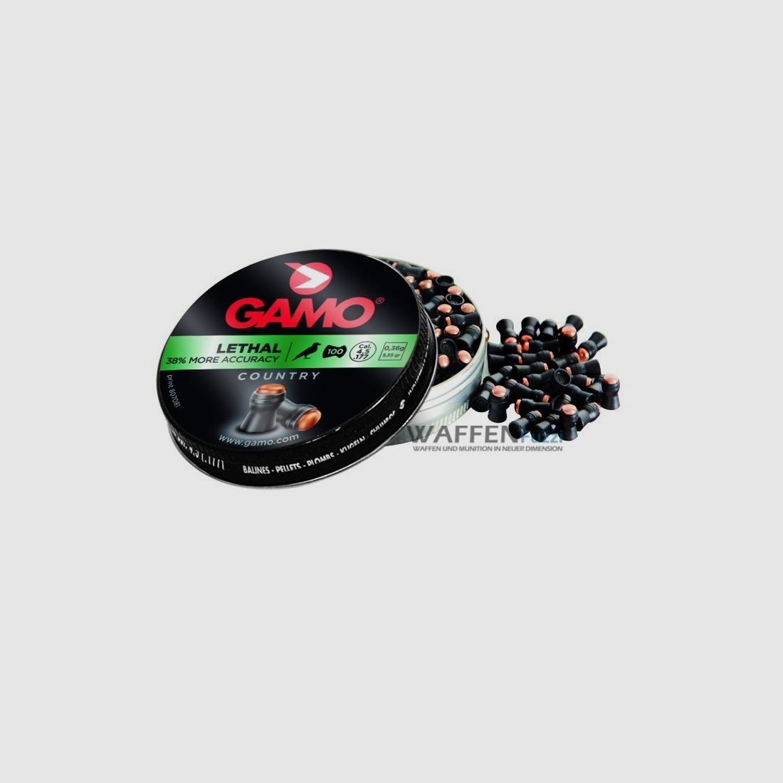 Gamo Lethal Hollow Point Diabolos caliber 4.5mm