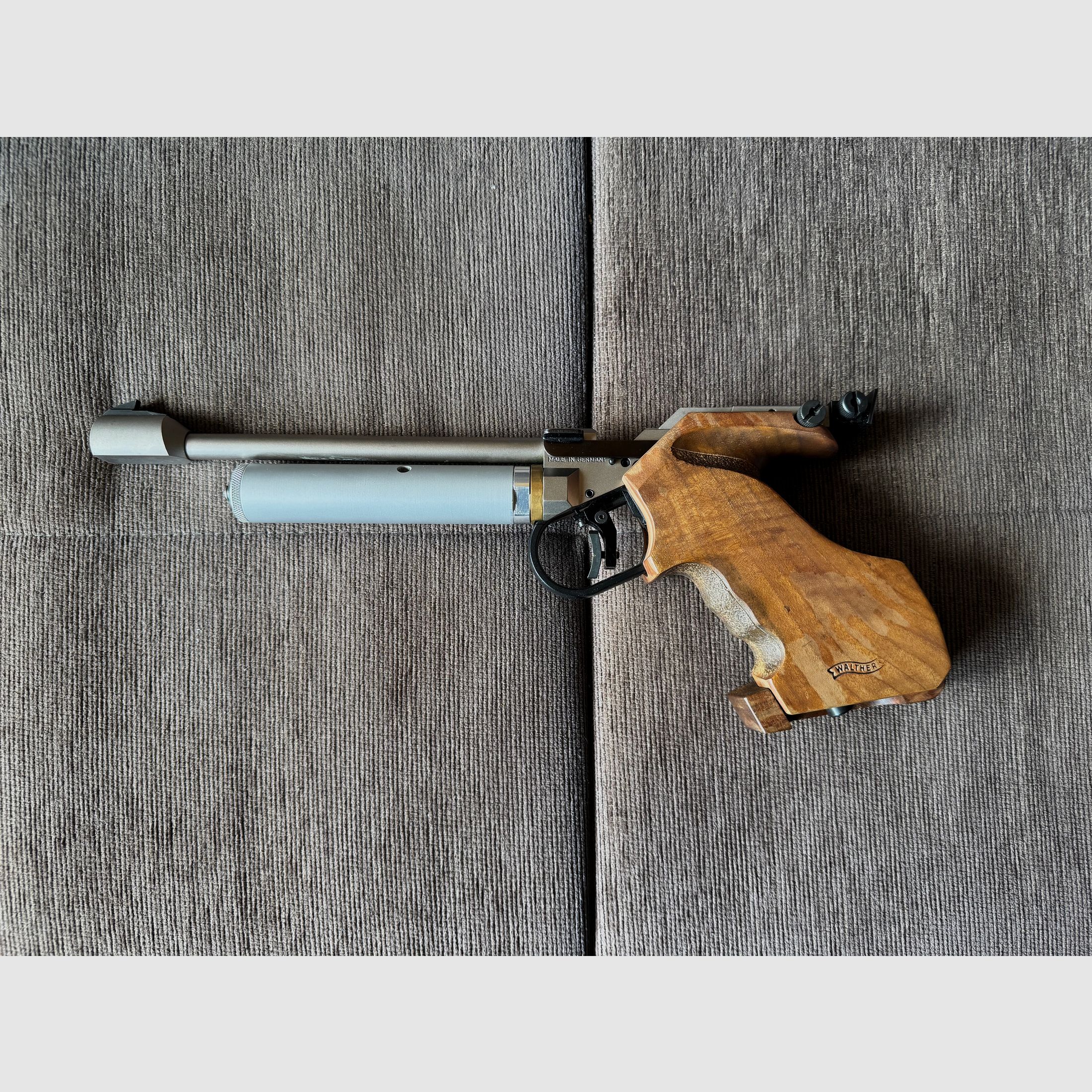 Walther CP3 Co2 Match pistolet à air comprimé avec système Medusa, état TOP !