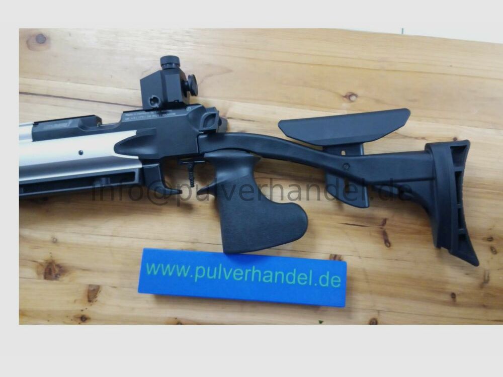 Hämmerli AR 20 Druckluft Silver pro Match Druckluftgewehr Bj 2021, Kartusche bis 11/2031 Walther Match Diopter