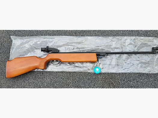 DDR Luftgewehr,Haenel 303 Super mit Diopter 