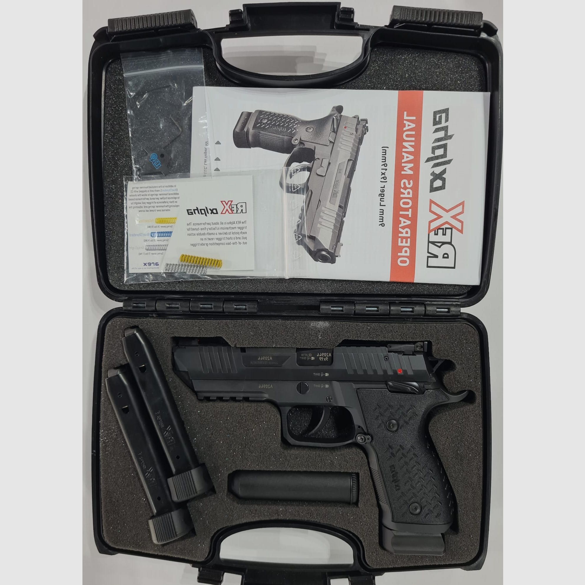 Selbstladepistole AREX ALPHA Kal. 9x19mm, Bild 2 von 2