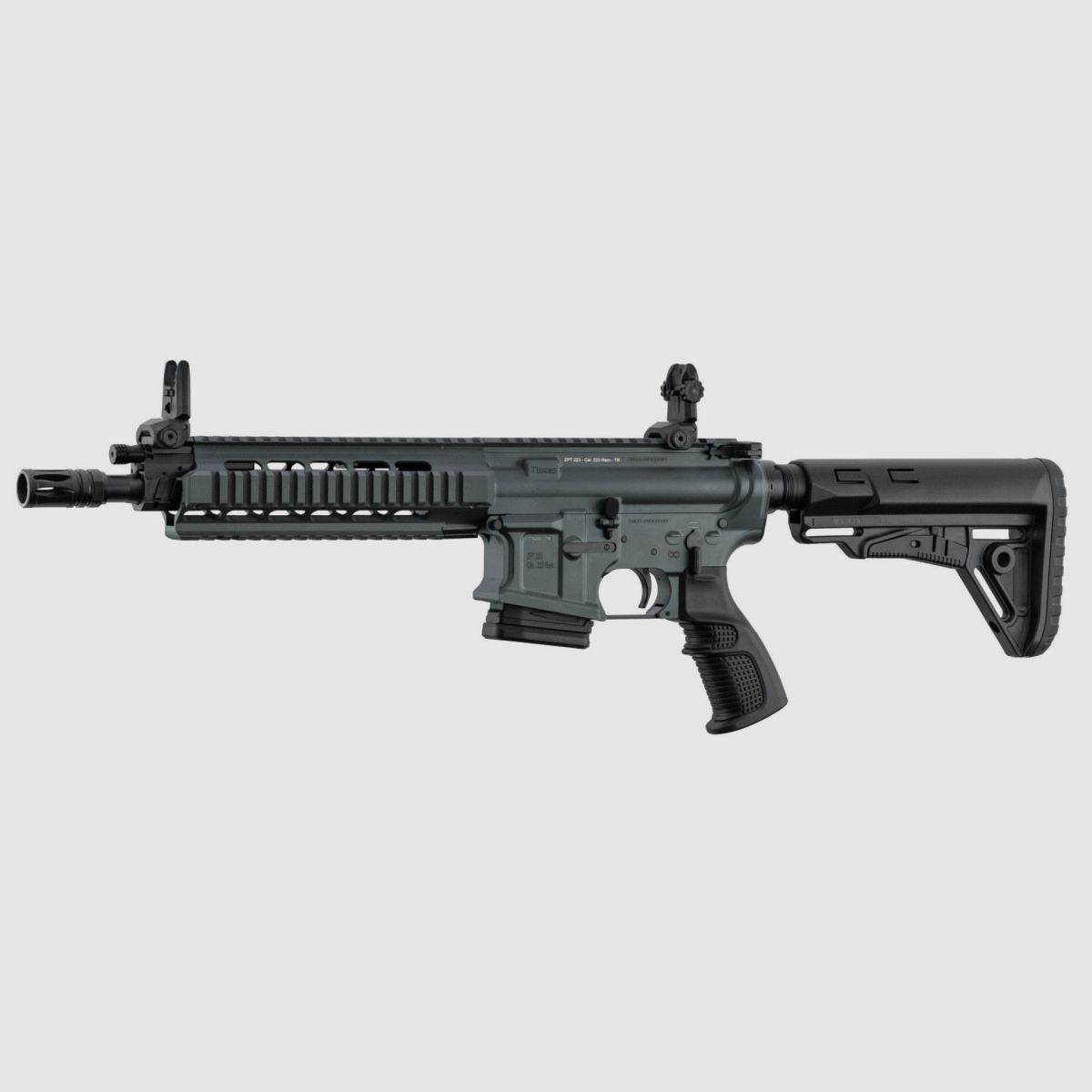 Carabine AR15 piston Tisas ZPT 556 K 10 5 Cal 223 Rem - NOIR TISAS, image 8 sur 10