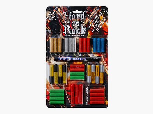 HARD ROCK LOS ANGELES - 45-PIECE - 15 MM