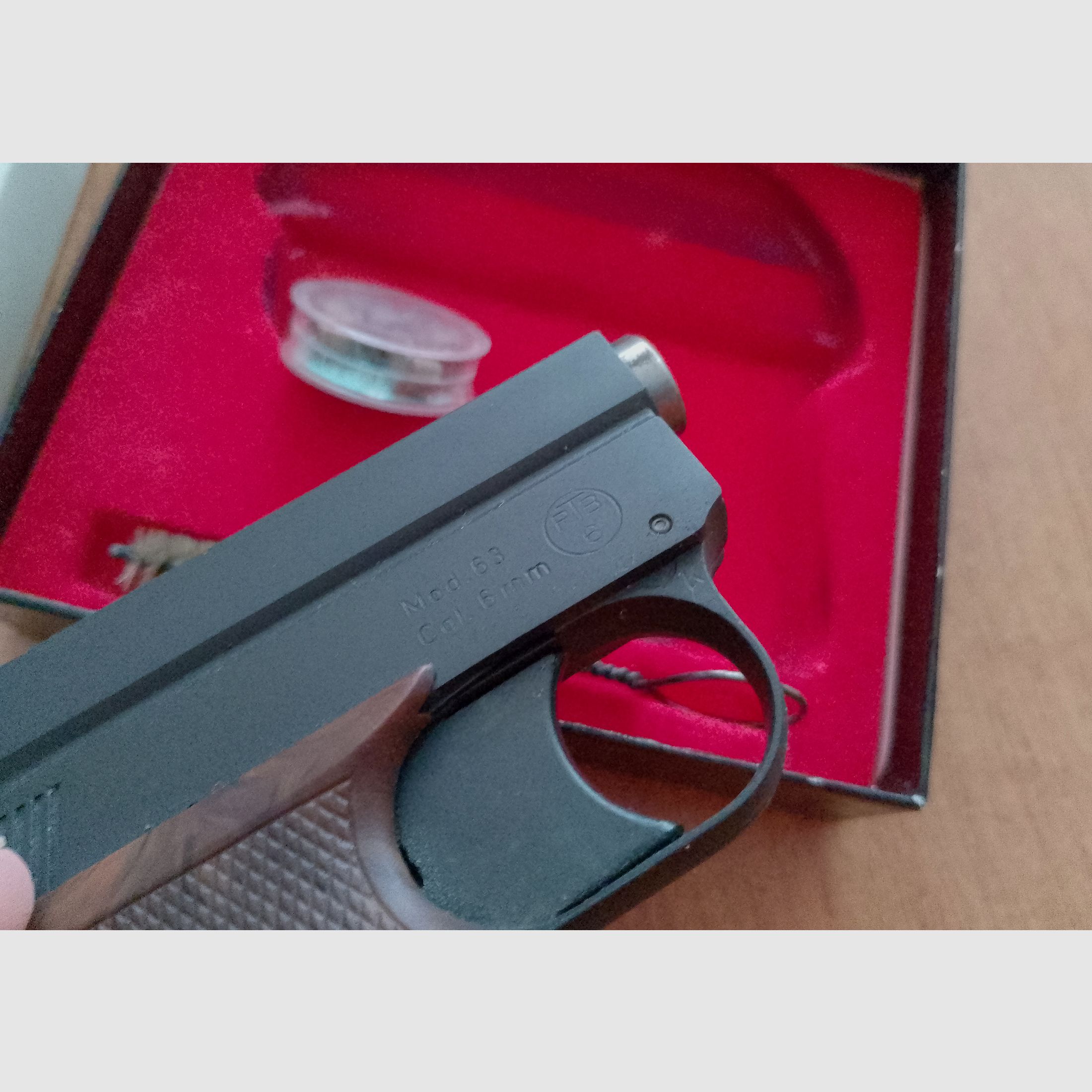 EM-GE Mod. 63 Kal. 6 mm Flobert/ PTB 6 in OVP!