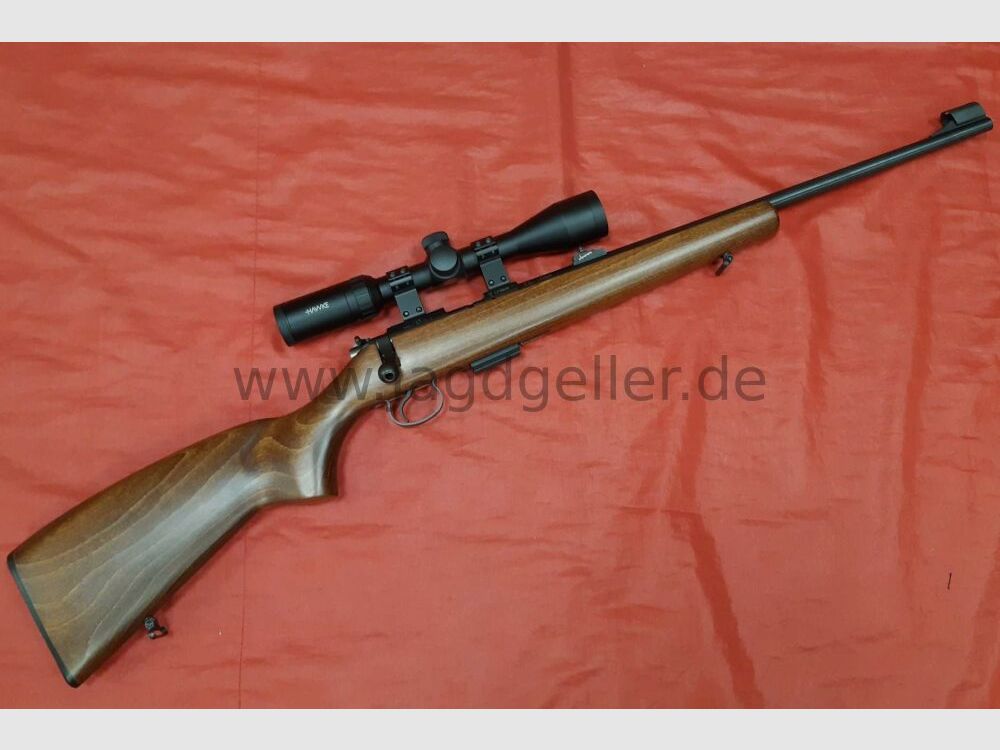 Fusil à répétition CZ ZKM 455 Standard. Cal. 17 HMR avec 3-9x40 Hawk .17HMR