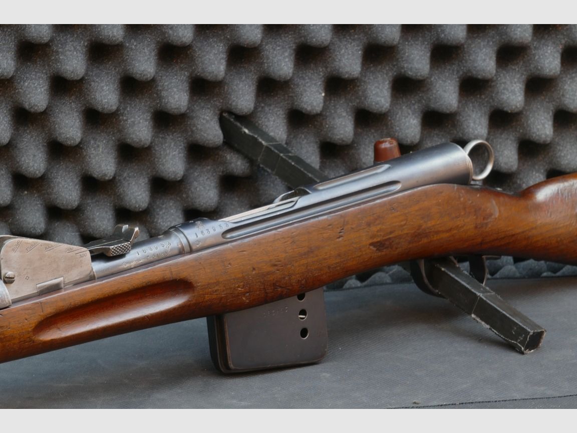 Schmidt Rubin 1889 – 7,5x53,5 GP90 – numeracja zgodna - karabinek z prostym ruchem bolca