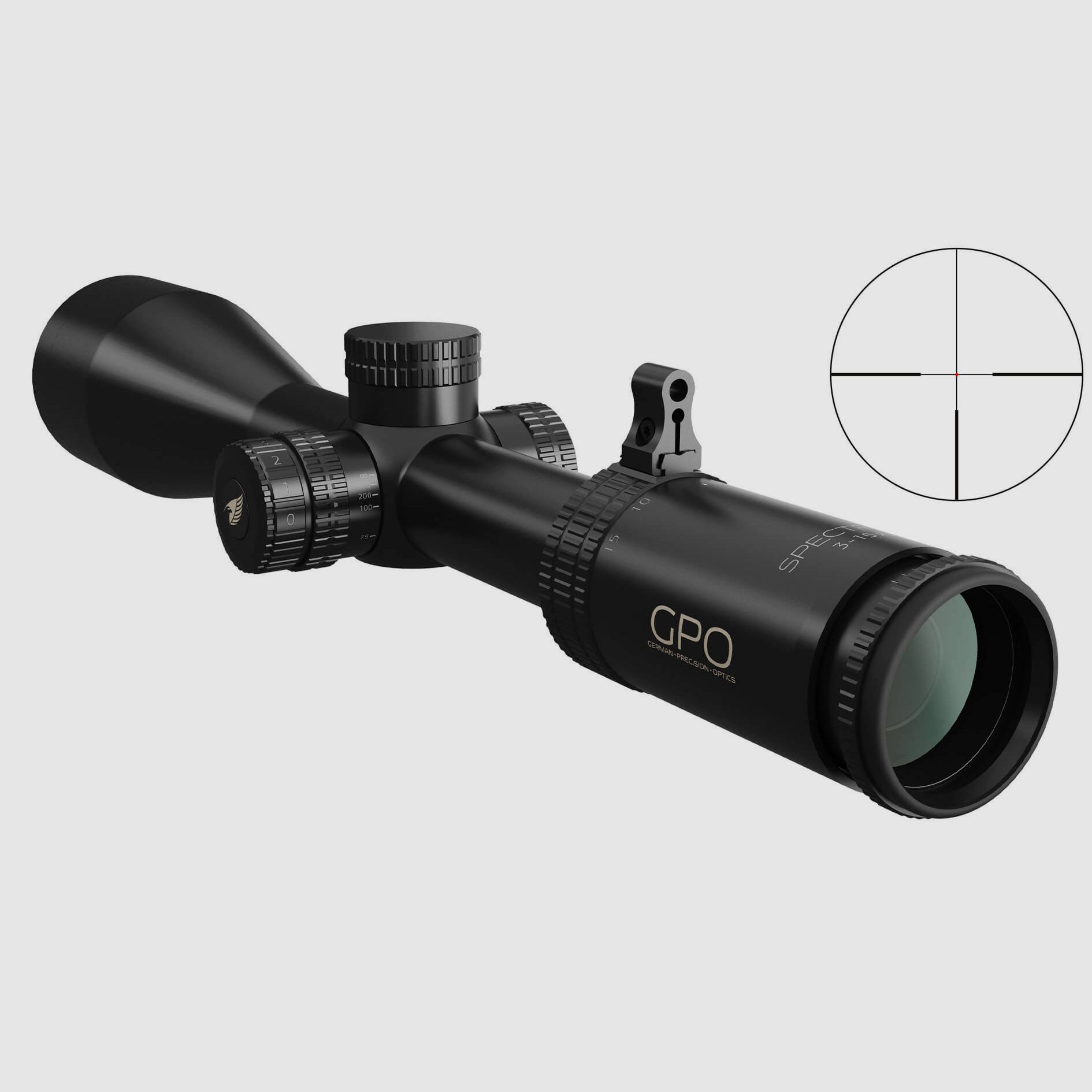 GPO SPECTRA™ 5x 3-15x56i G4i Absehen