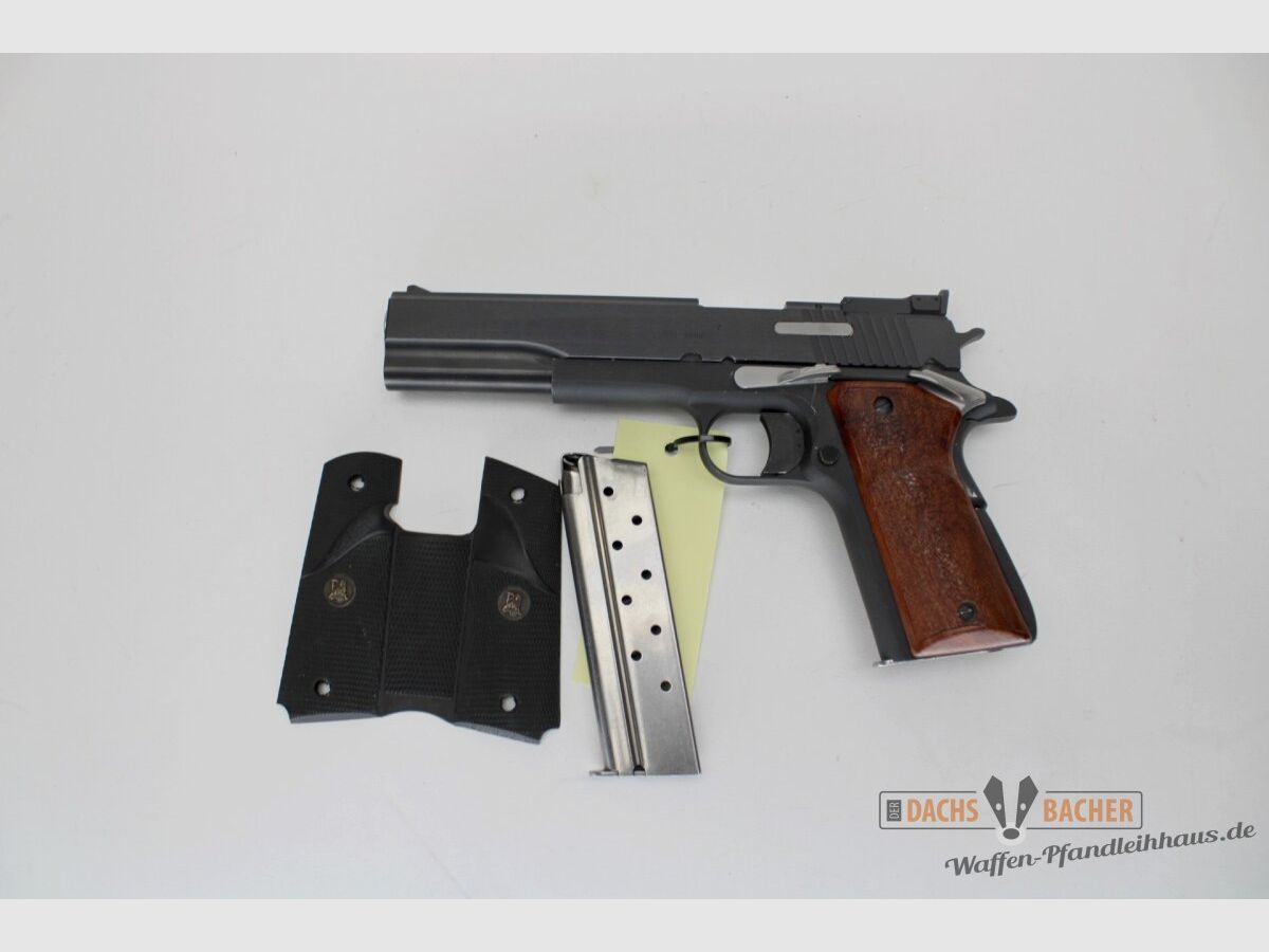 Pistole Peters Stahl Omega Match 6\" Kal. 9mm Luger