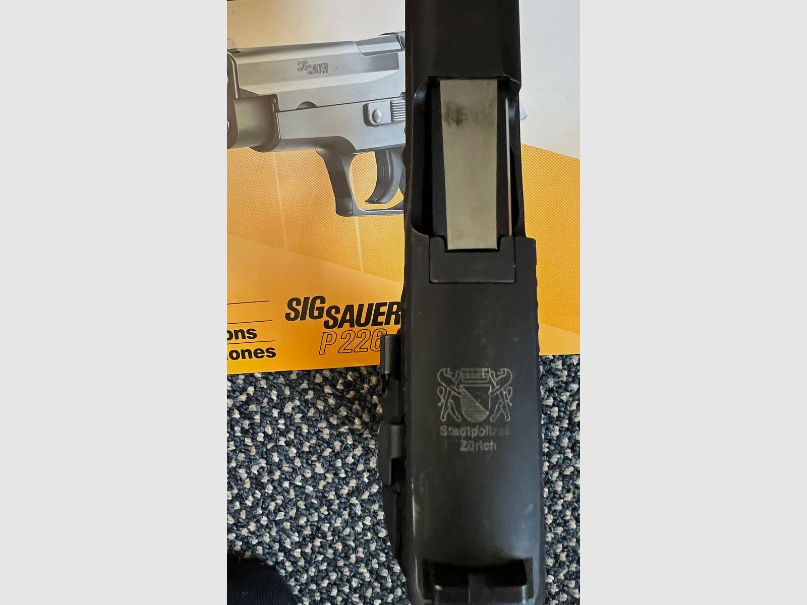 SIG Sauer P226, P228 P230 Verkauf von Dienstwaffen aus Nachlass, SIG Sauer