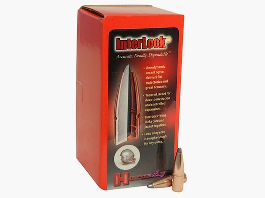 Hornady Geschoss 6,8mm/.270/.277 INTERLOCK SP 130GR 100 Stück