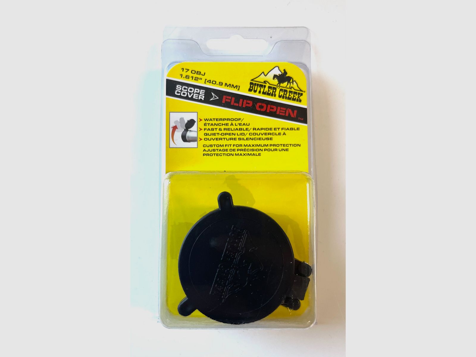 Butler Creek 30170 Flip Open Objectives Objective Covers 17 OBJ 40.9mm