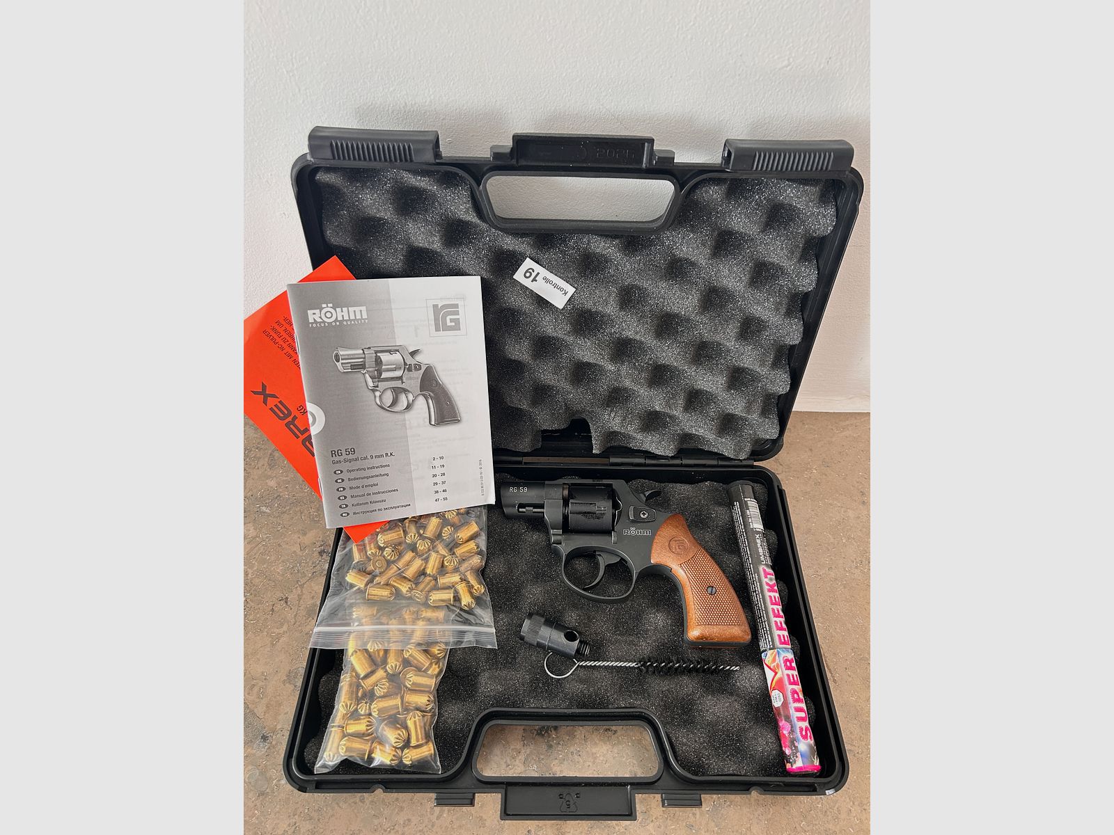 Röhm RG 59 9mm P.A.K Schreckschuss