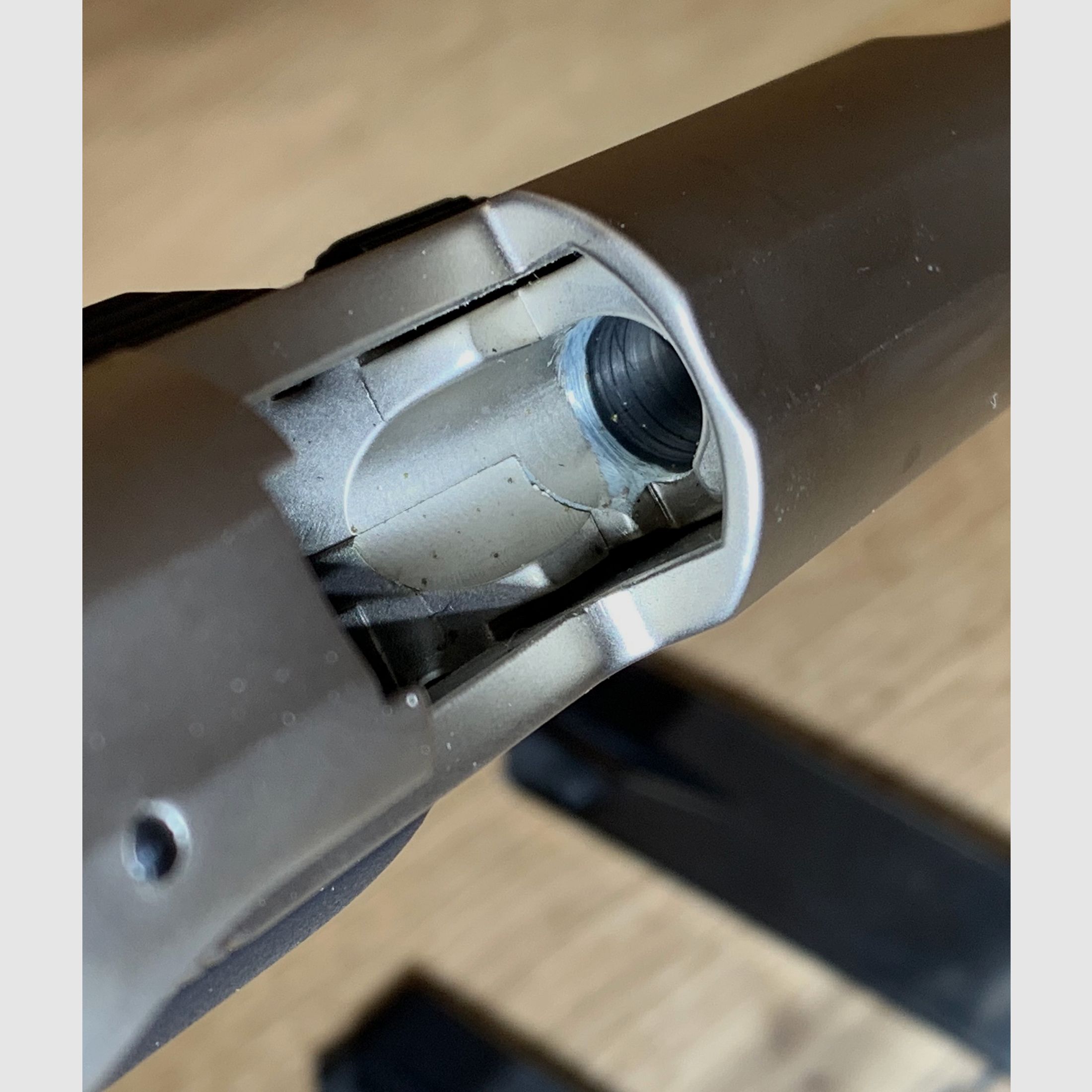 Walther P88 Compact signal pistol/blank firing gun 9mm P.A.K. in matte nickel-plated by Umarex