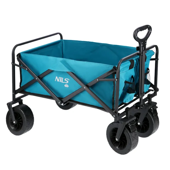 NC1607 Handwagen Turquoise 100L Nils Camp