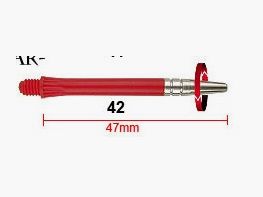 Harrows Darts Technology Gyro Obracany Czerwony Medium=47mm Dart i Akcesoria