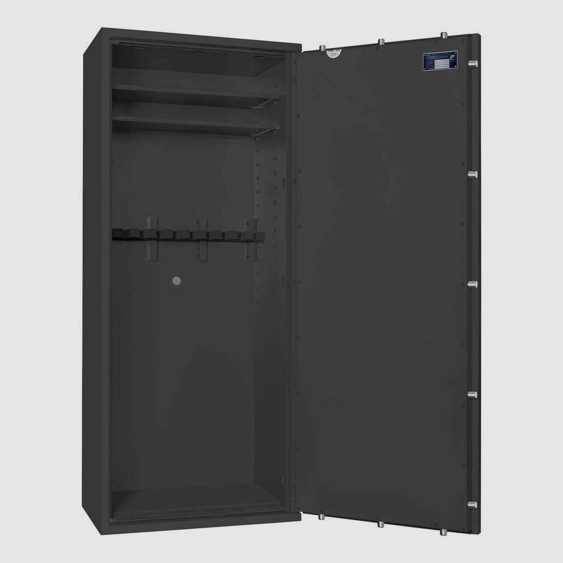 Format Armoire à Armes Corvino 4106 Niveau 1 / 10 Armes Longues Serrure Électronique 155x65x42cm, image 3 sur 3