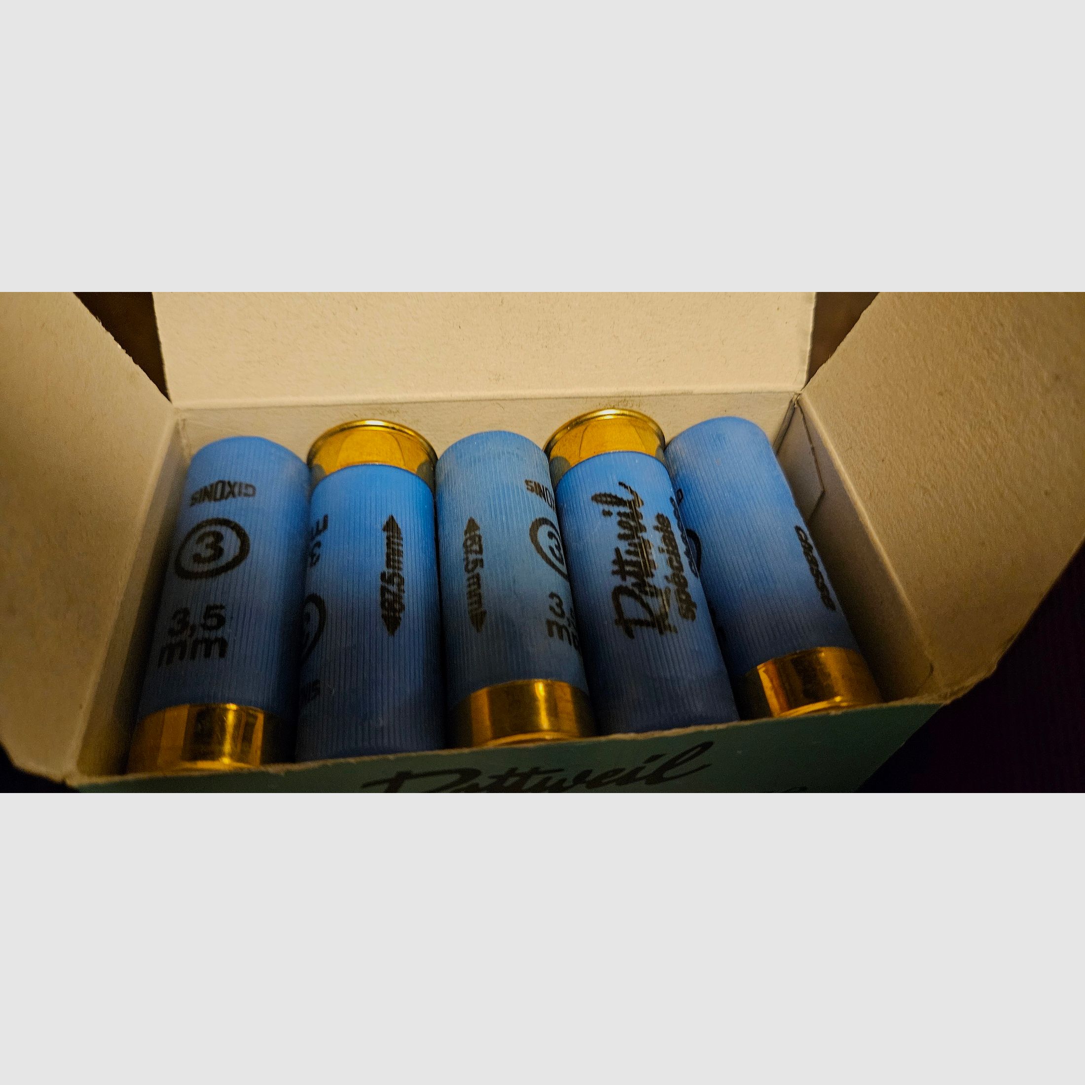 Gemischtes Paket diverser Schrotpatronen und FLG