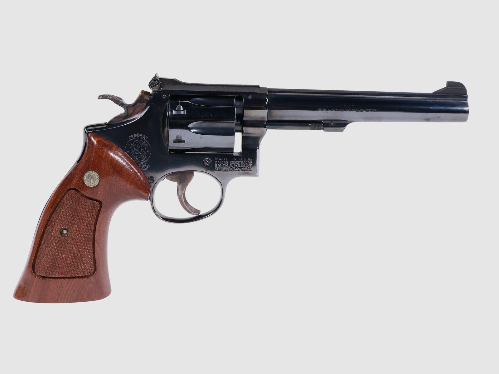 Smith & Wesson Mod. 17 6“, Kaliber .22lr || Revolver