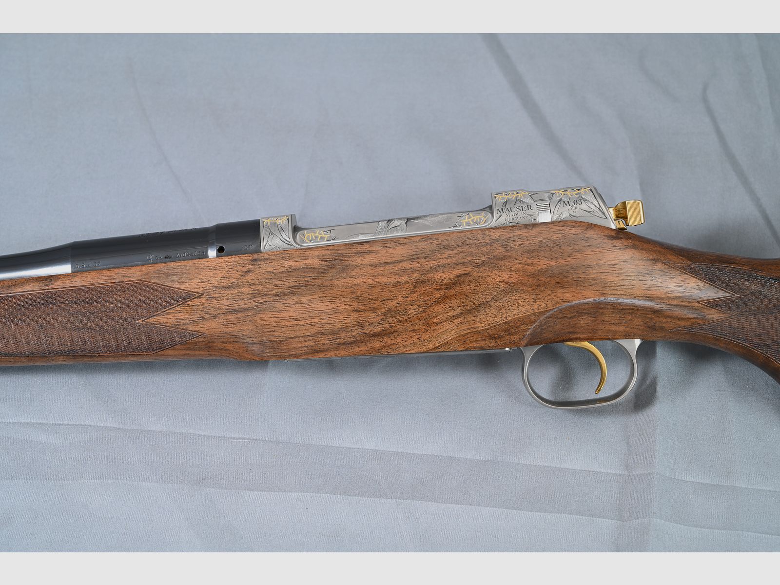 Mauser M03 Nyala Incisione a mano unica 6,5x57