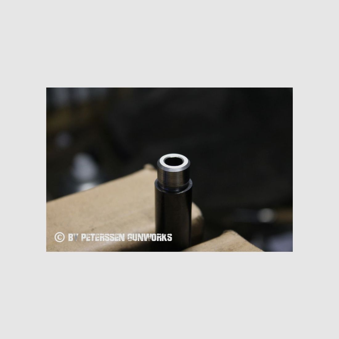 Peterssen Gunworks PGW muzzle thread for your long gun including state proof mark