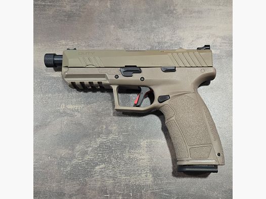 Tisas Duty PX-9 Gen.3 Sand cal 9×19 SET inkl. Holosun HS407C, Olight Valkyrie Pl Turbo, Tisas Holster und Zubehör