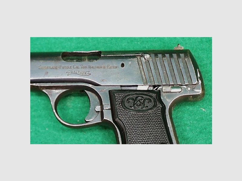 Walther Zella Mehlis Mod. 4 semi-automatic pistol