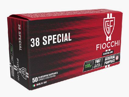 Fiocchi .38Special VM 10,2g - 158gr.