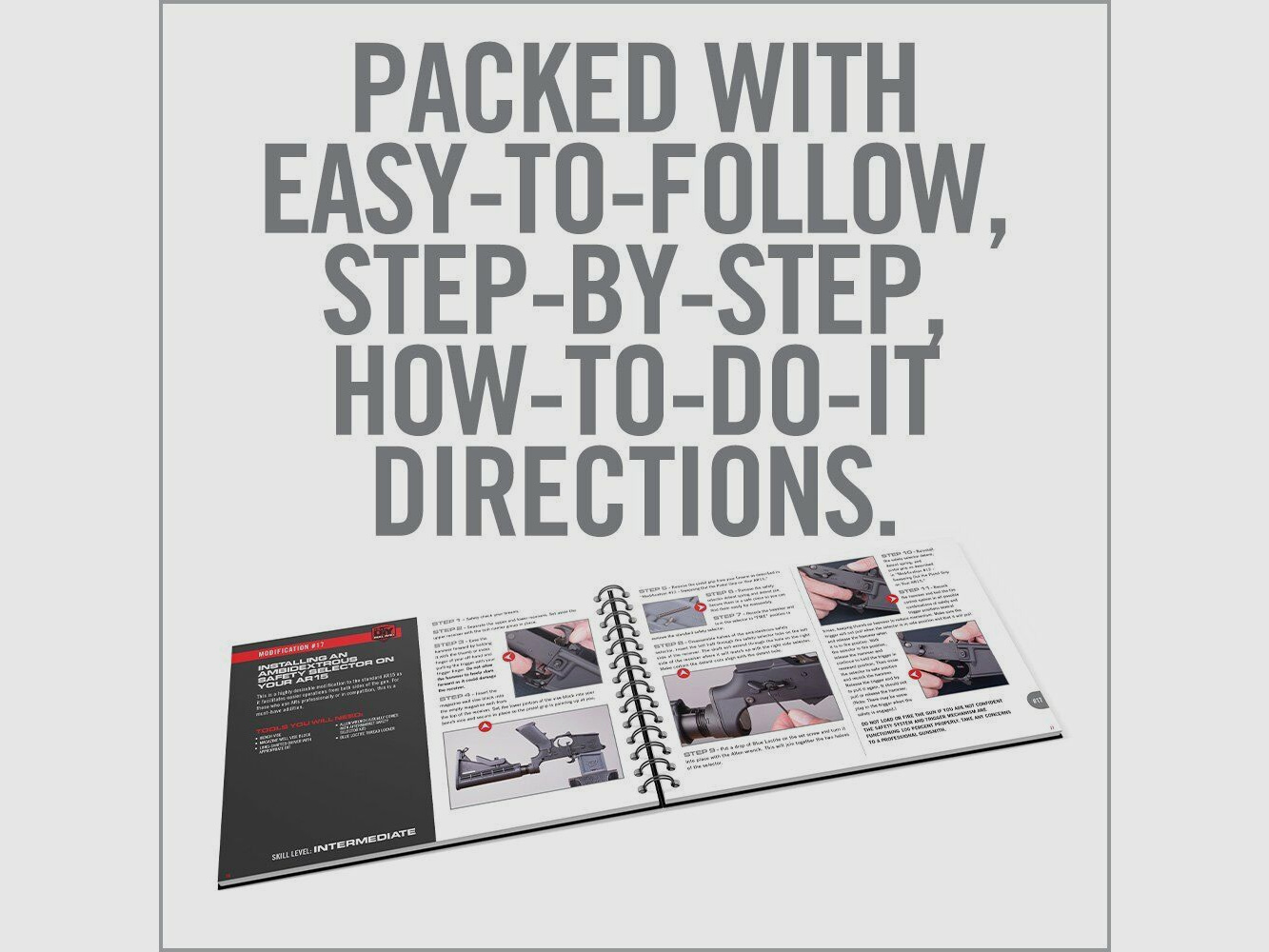 Real Avid Top AR15 Mod's Libro de instrucciones
