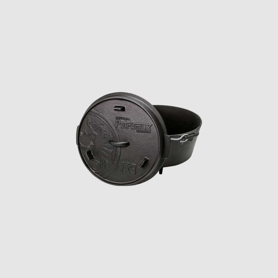 Petromax Dutch Oven Feuertopf mit Standfüßen ft9 (8,0 Liter)