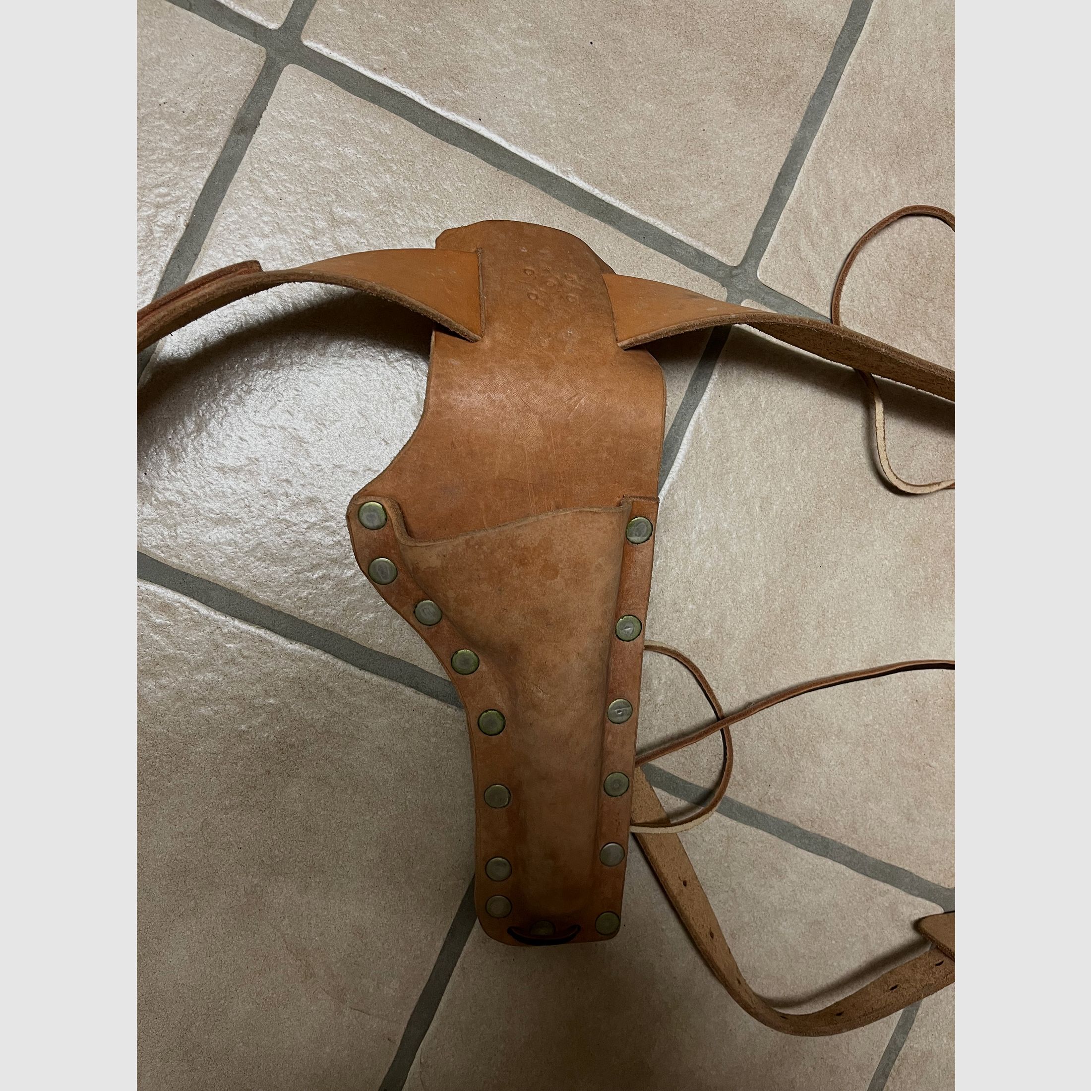 Holster aus Leder Smith&Wesson long Rifle 