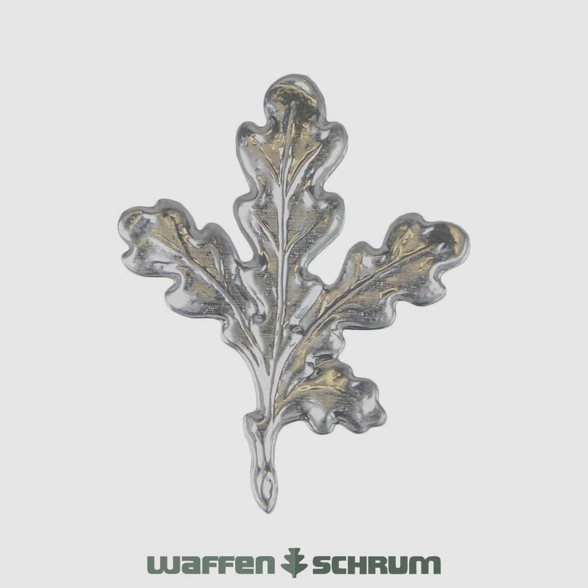 Eurohunt Eichenblatt Aluminium silberfarben