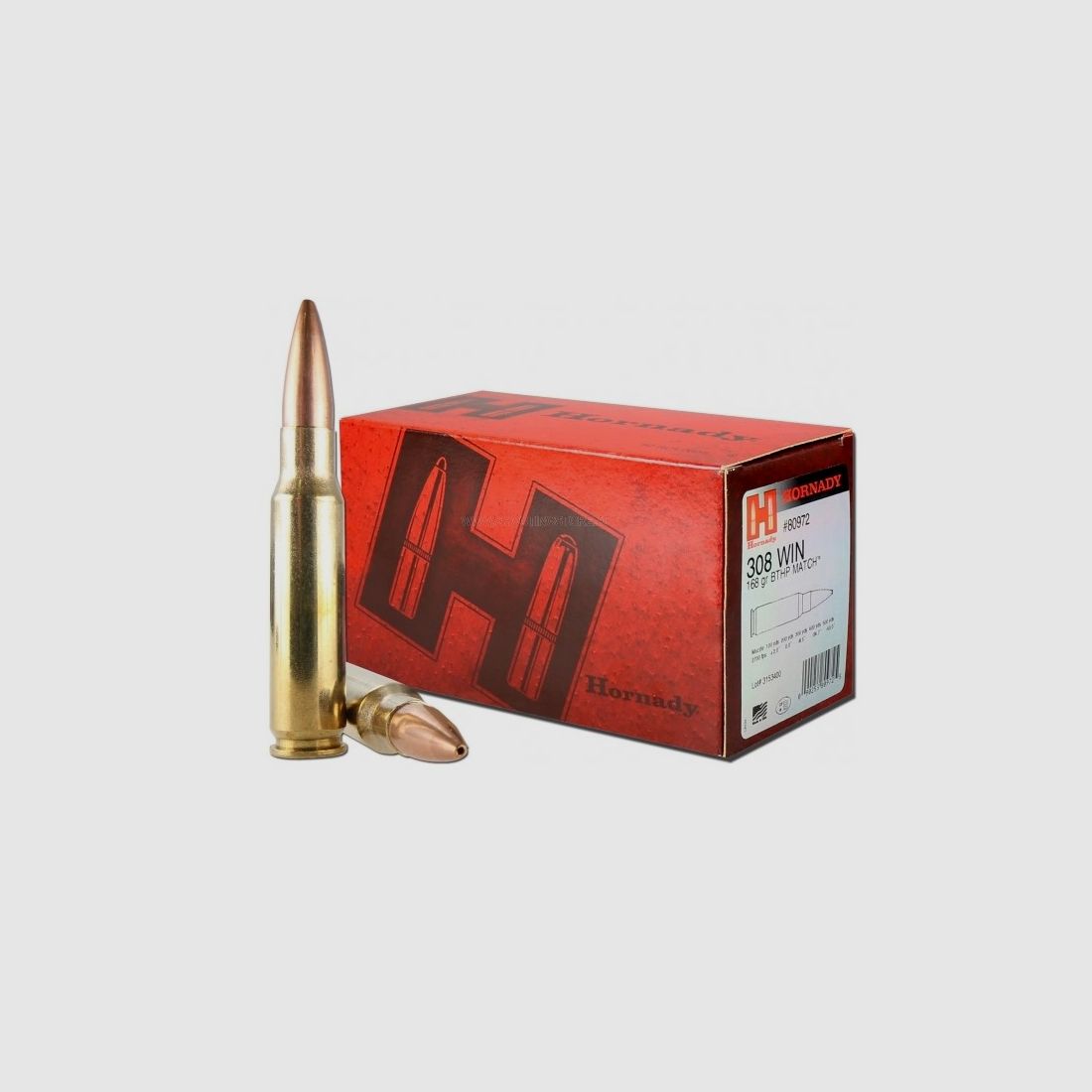 Hornady .308Win BTHP Match 168gr