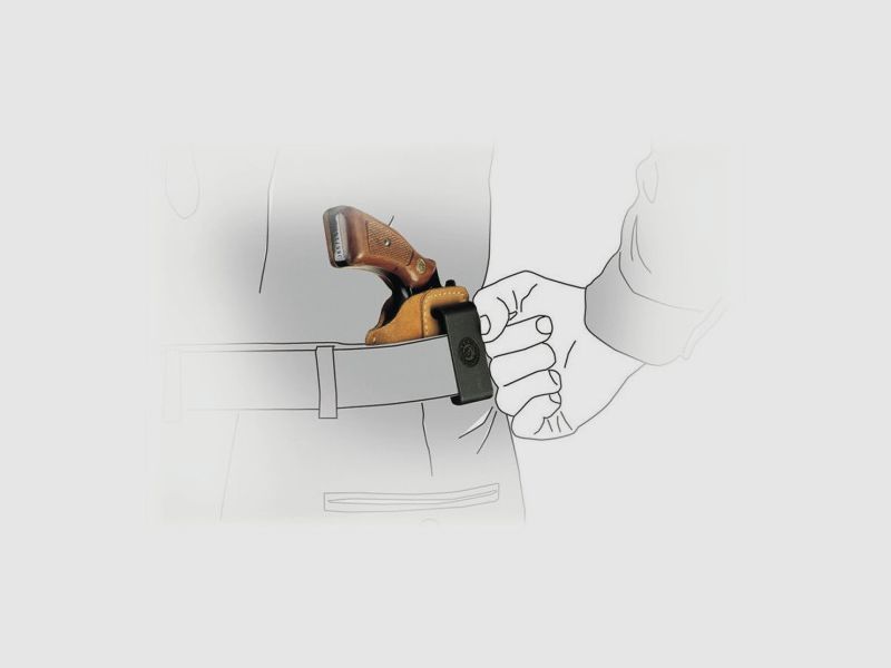 VEGA HOLSTER INNEN AMBIDEXTRE WEICHLEDER, Bild 2 von 2