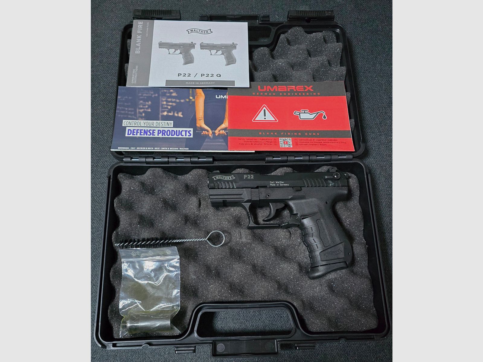 Walther P22 Classic blank firing 9mm PAK
