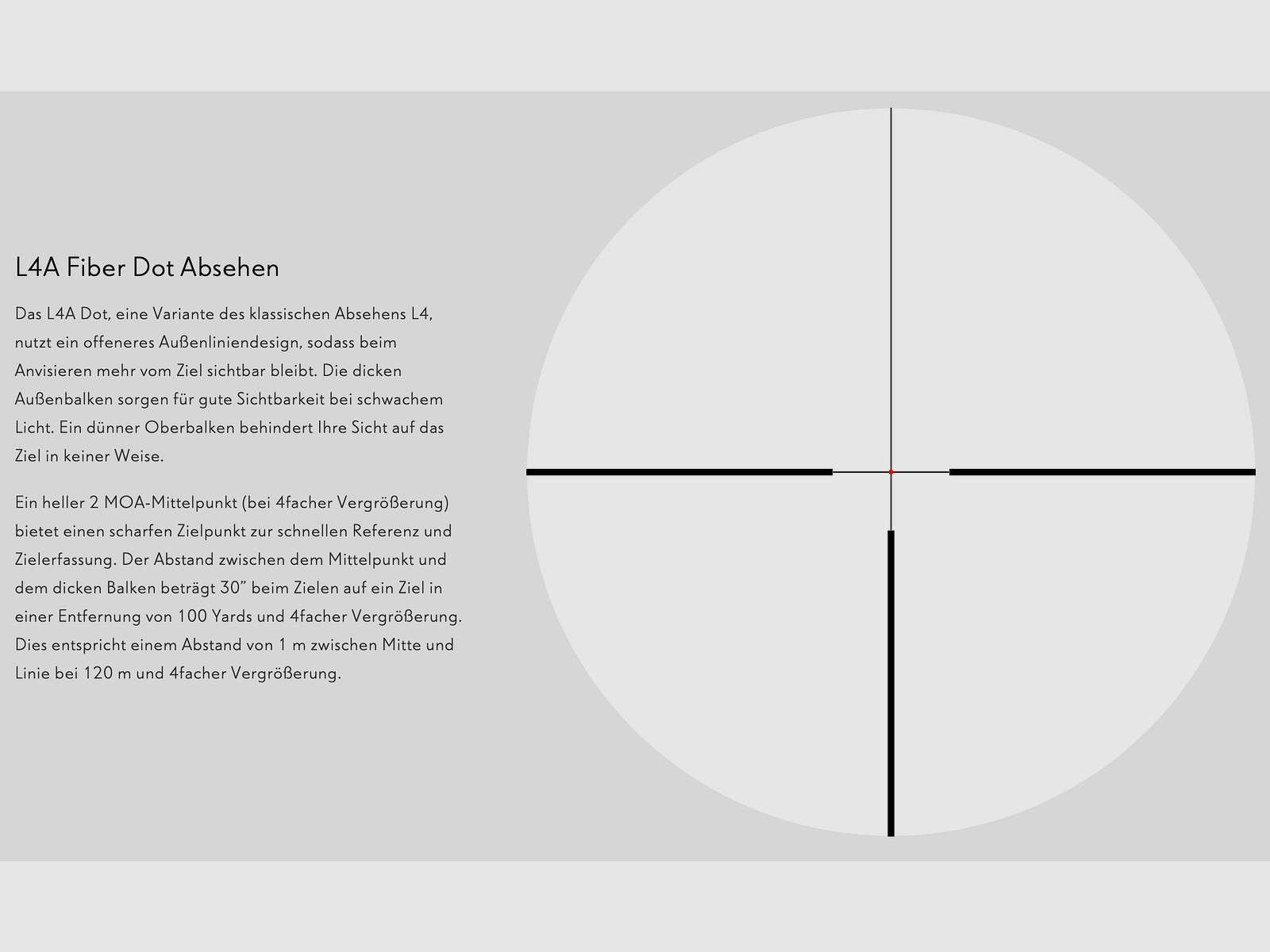 HAWKE 18405 telescopio FRONTIER 30 FD 1-8x24 L4A FD ABSEHEN