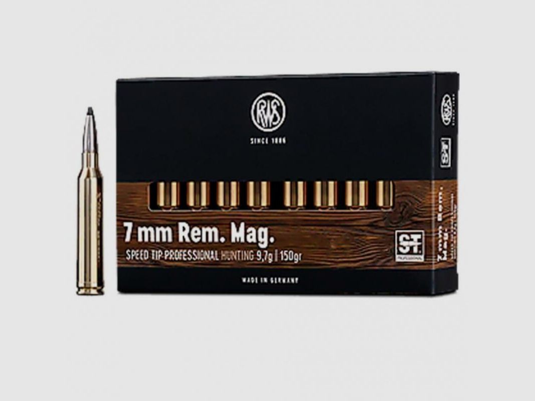 Rws 7MM Rem. Mag. Speed Tip Professional 150GRS