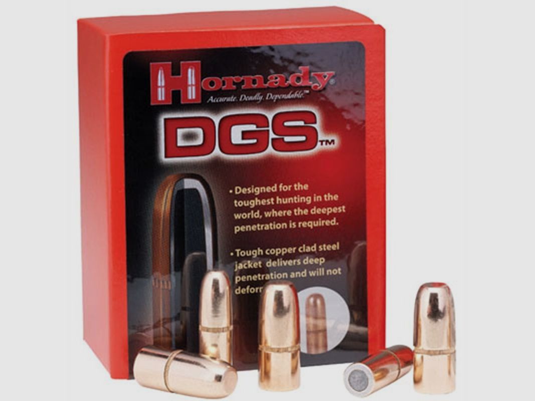 BOX MIT 50 GESCHOSSEN HORNADY 470 KAL .474 500 GRS DGS