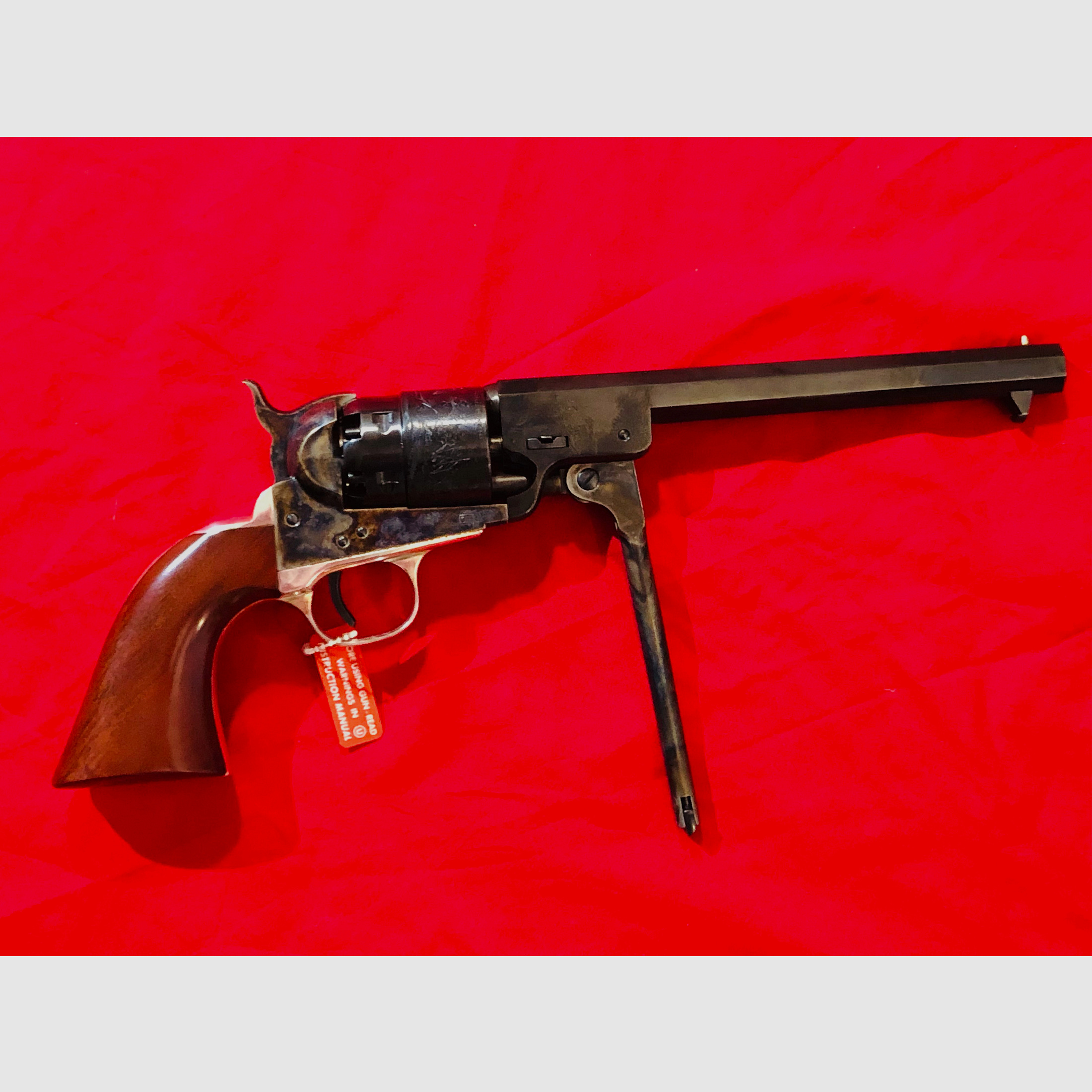 Hege Uberti Colt Navy Silverback 1851, .44 Black Powder