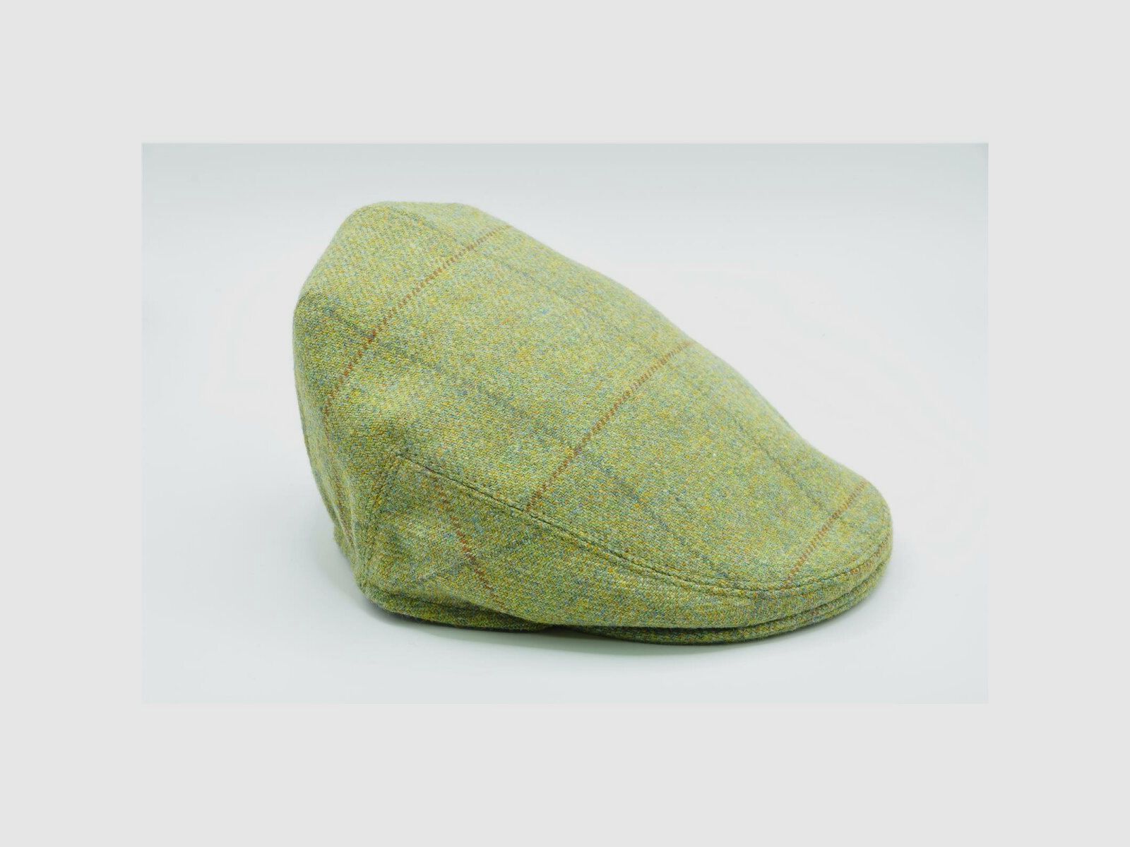 Tweed Cap brauner Streifen