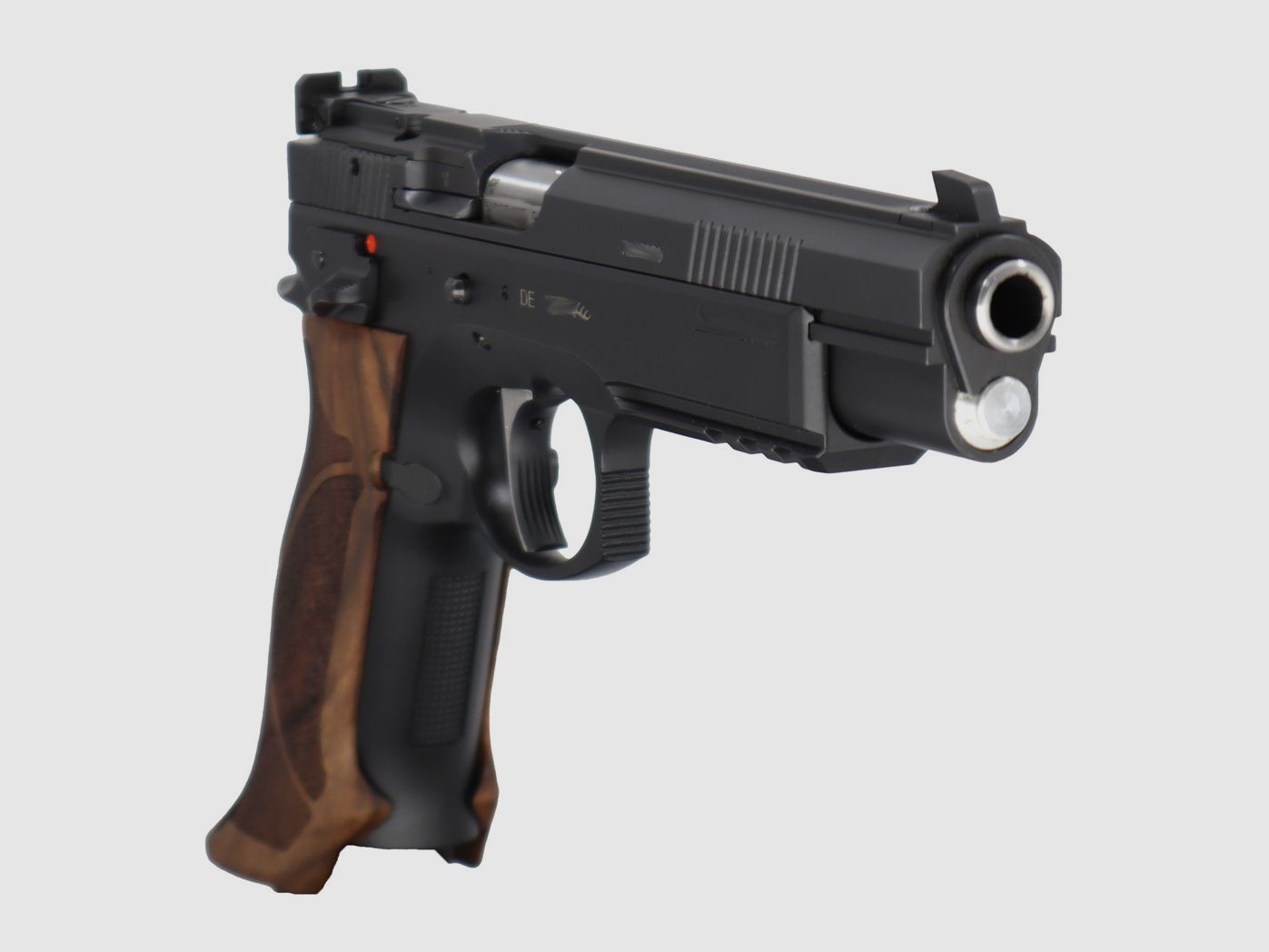  Waffen-Oschatz CZ75 Viper 6 Zoll mit SAO-Abzug - Optic Ready - Nussbaum Matchgriff