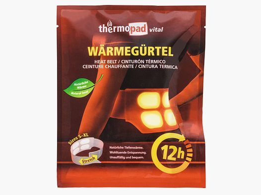Thermopad verwarmingsgordel