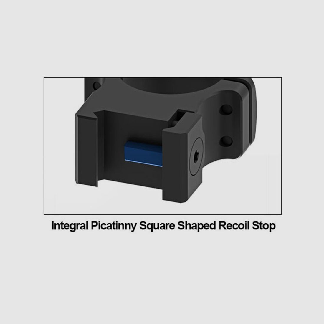 UTG UTG Scope Ring Picatinny Anelli di Montaggio alti 1 pollice