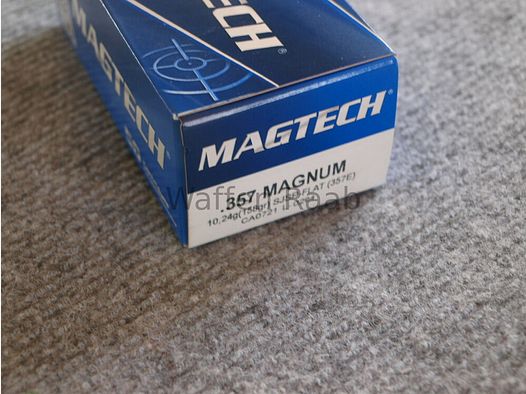 Magtech .357Magnum Magtech .357Magnum 158grs SJSP / 10,24g ogive partielle
