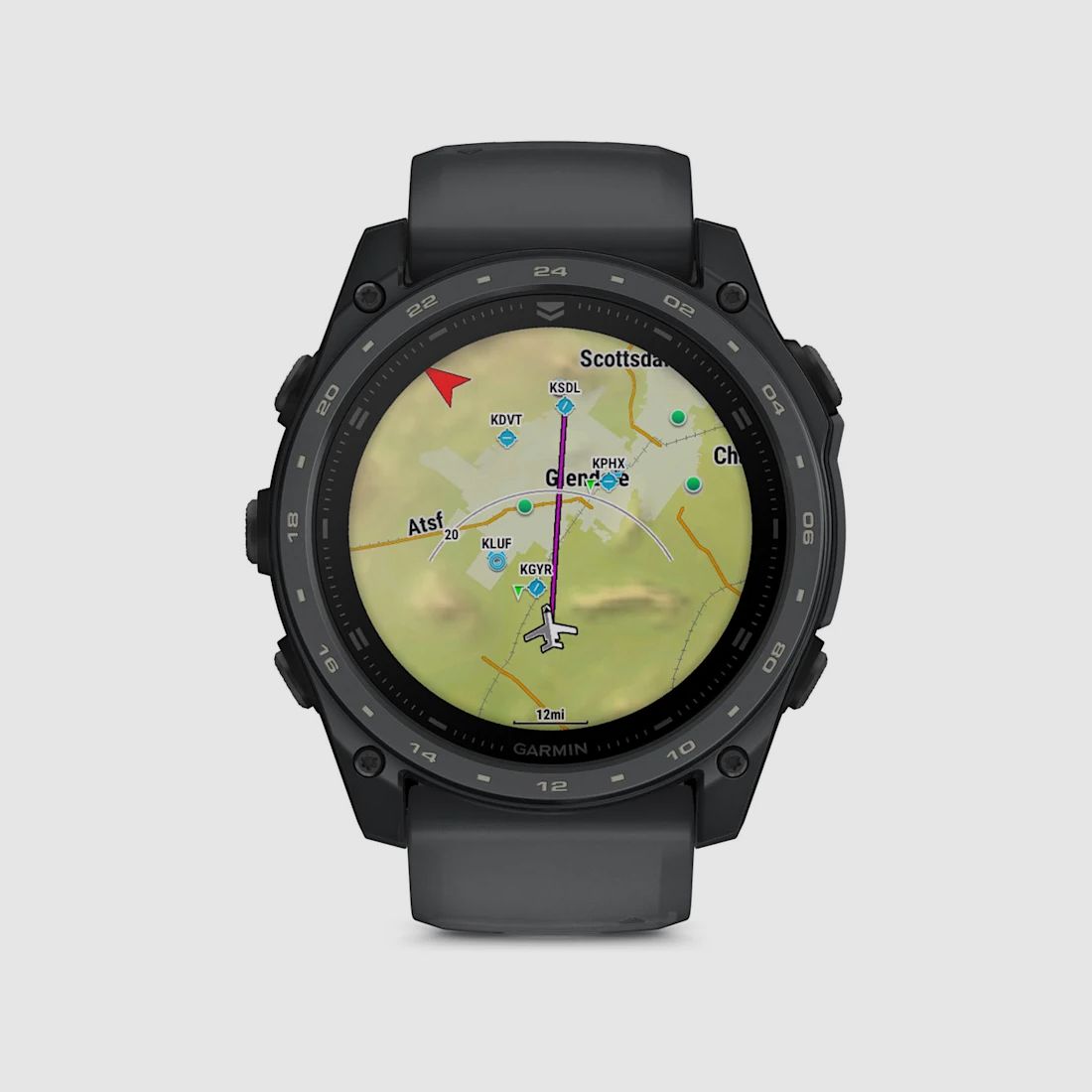Garmin tactix 8 – 51 mm AMOLED avec revêtement Cerakote, image 9 sur 12