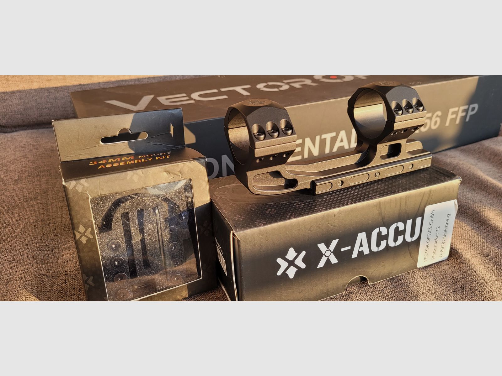 Vector Optics SCFF-39 Continental x6 4-24x56 FFP Mrad / FDE