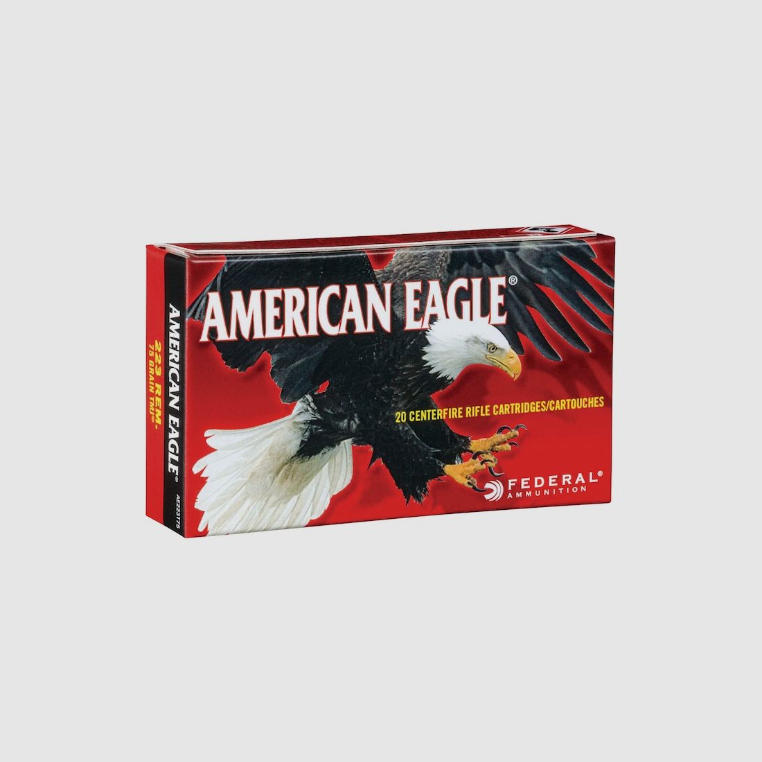 Federal American Eagle .223 Rem. 75GR TMJ 20 Patronen
