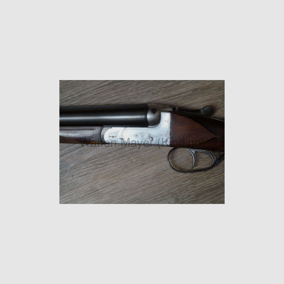 AYA double-barreled shotgun