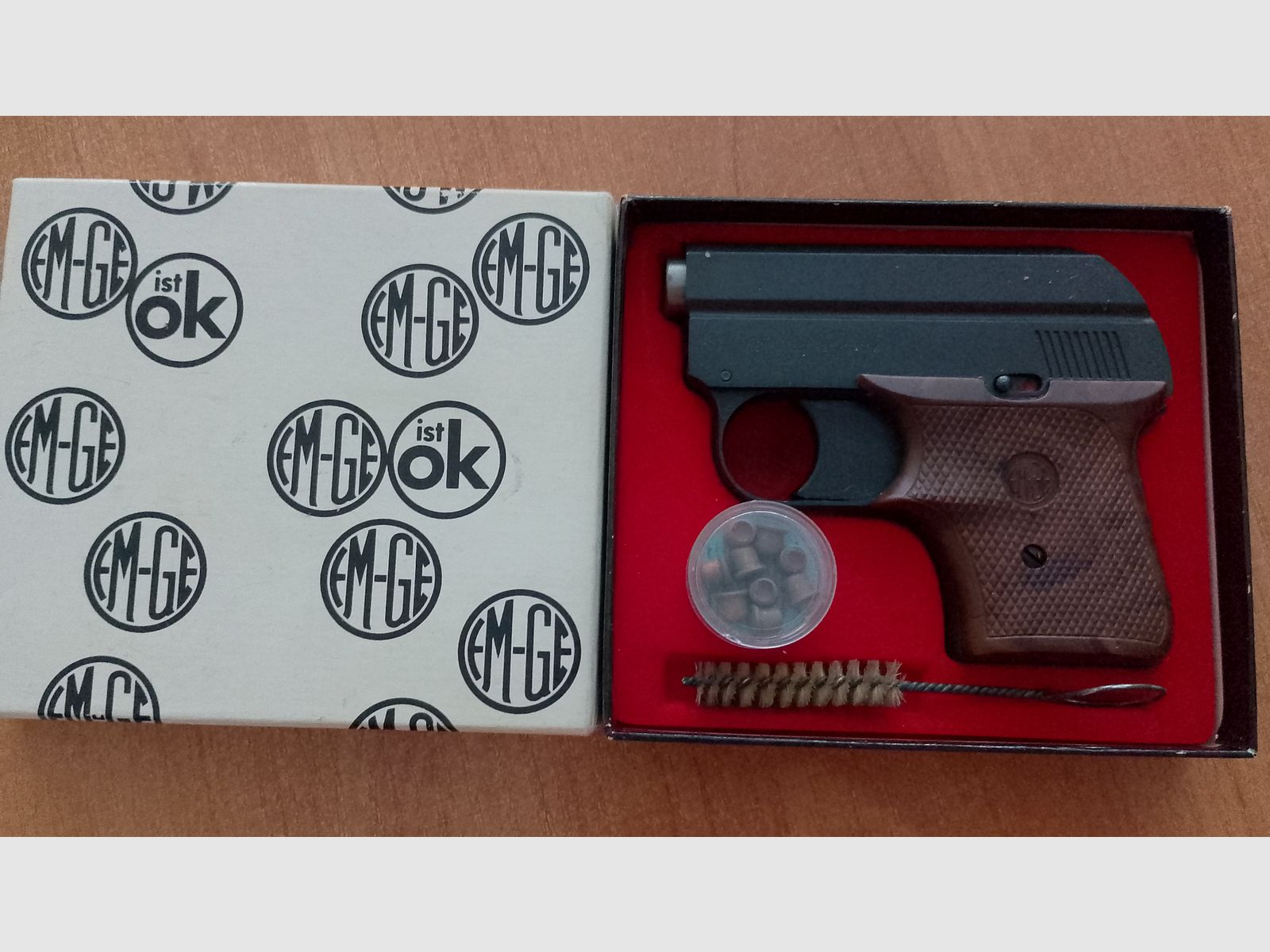 EM-GE Mod. 63 Kal. 6 mm Flobert/ PTB 6 in OVP!