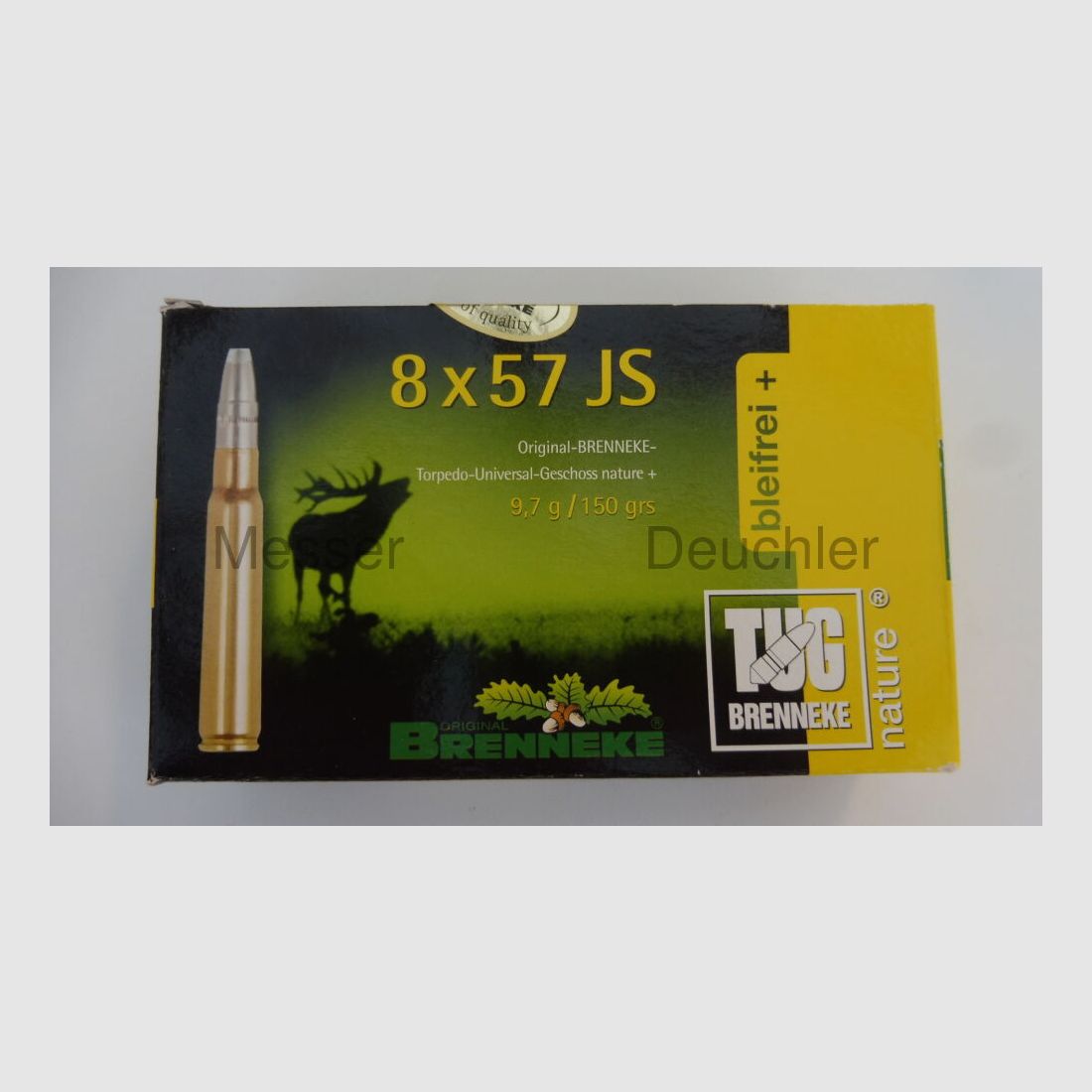 Brenneke TUG sans plomb 9,7g.